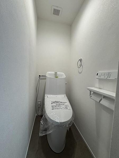 温水器つきトイレ