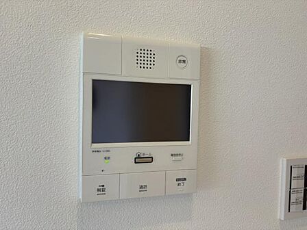 モニター付きのインターフォンです。