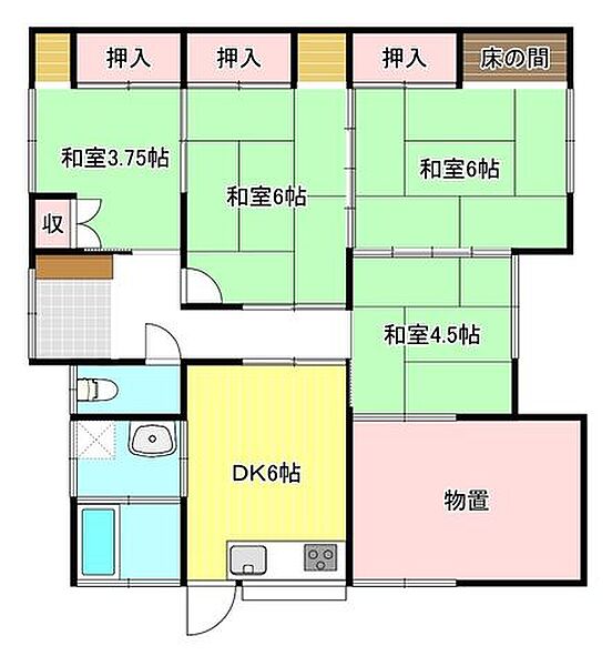 間取り：333000047255