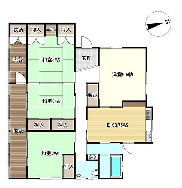 間取り：333000043377