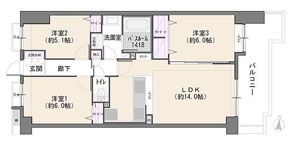 間取り：311002461353