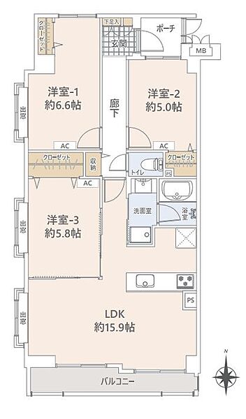 間取り：311002475297