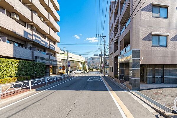 前面道路