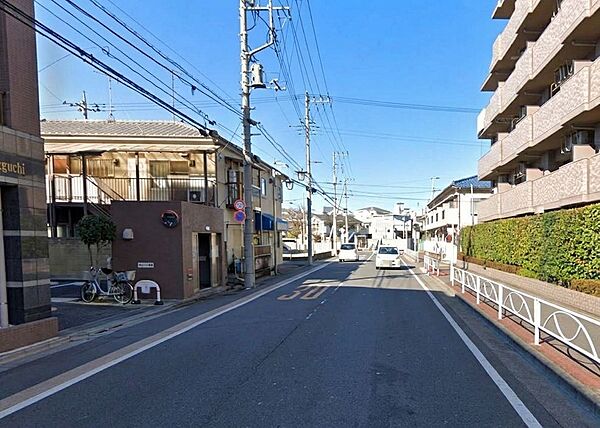 前面道路