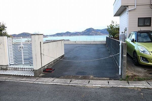 敷地からは海が見えます