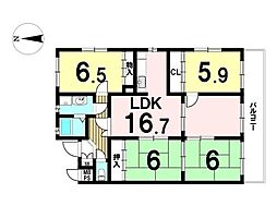 間取図画像 4LDK
