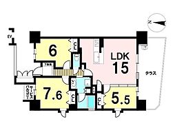 間取図画像 3LDK