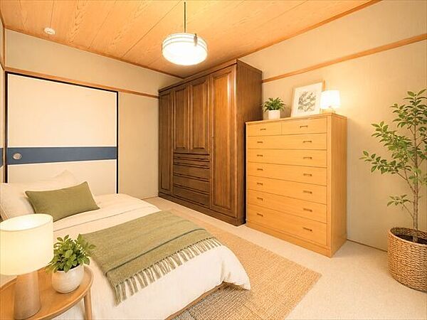 柔らかであたたかな感触の畳はほどよく湿気を吸ってくれるので、直接肌に触れても快適です。お昼寝の場所にも最適です。