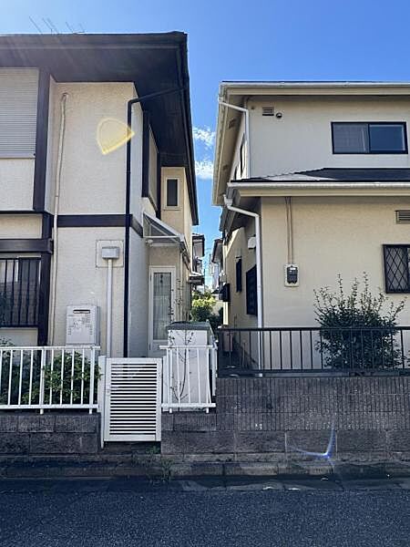 西側隣地との隣棟間隔です。
