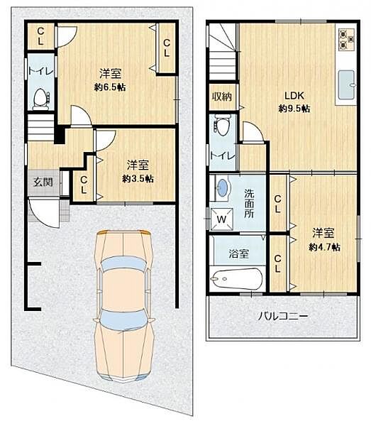 間取り：327001667725