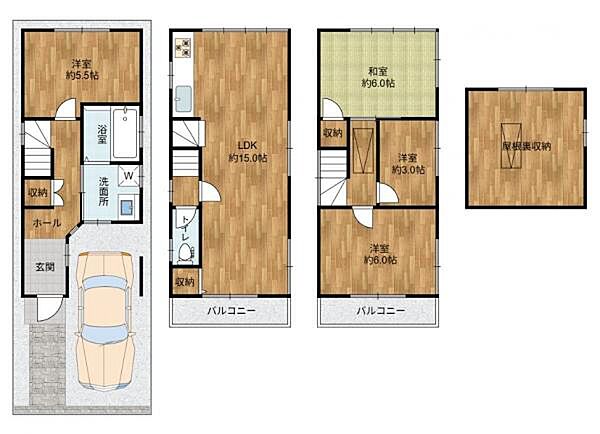 間取り：327001672604