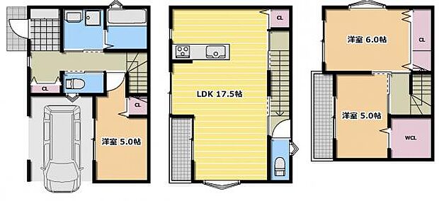 人気エリアで、住宅性能評価付き新築戸建て。角地につき日当たり風通しともに良好♪