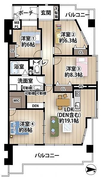 間取り：327002994255