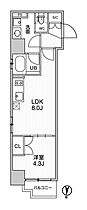 シーズンフラッツ菊川WEST 303 ｜ 東京都墨田区菊川２丁目9-5（賃貸マンション1LDK・3階・32.84㎡） その2