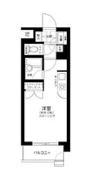 ジェイパーク代々木 ワンルームの間取図画像