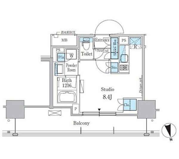 同じ建物の物件間取り写真 - ID:213100977564