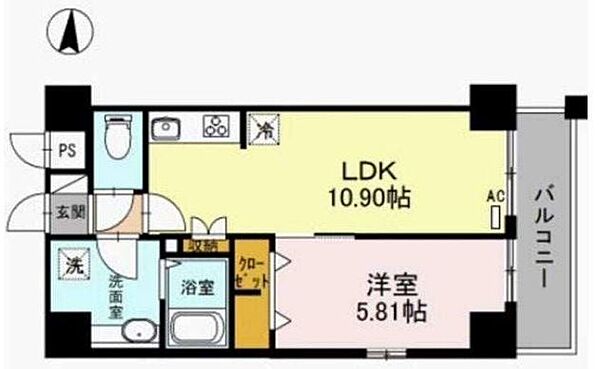 同じ建物の物件間取り写真 - ID:213101826466