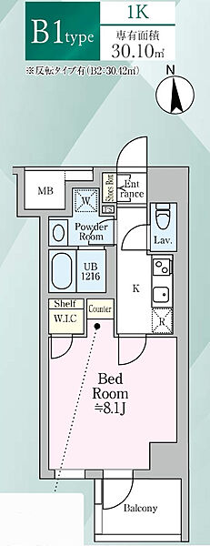 同じ建物の物件間取り写真 - ID:213102202681