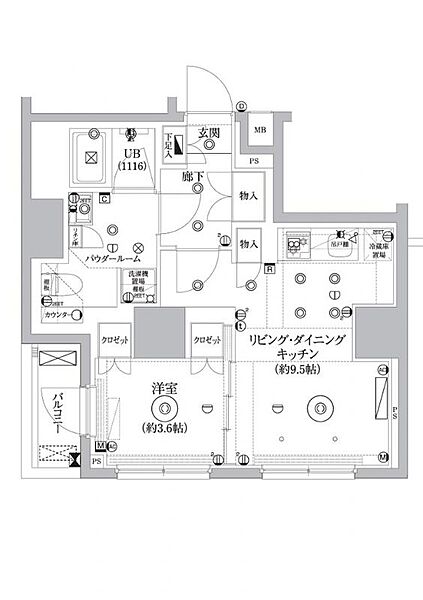 同じ建物の物件間取り写真 - ID:213102291403