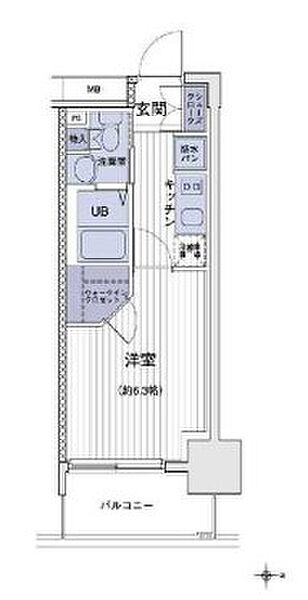 同じ建物の物件間取り写真 - ID:213103229591