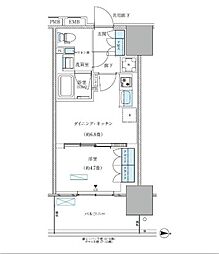 江東区大島4丁目マンション 1DKの間取図画像