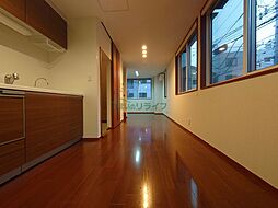 東京メトロ東西線 門前仲町駅 徒歩3分の賃貸一戸建て 1階3LDKのリビング/ダイニング