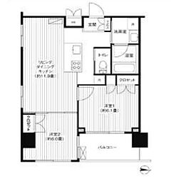 グランハイツ錦糸町 2LDKの間取図画像