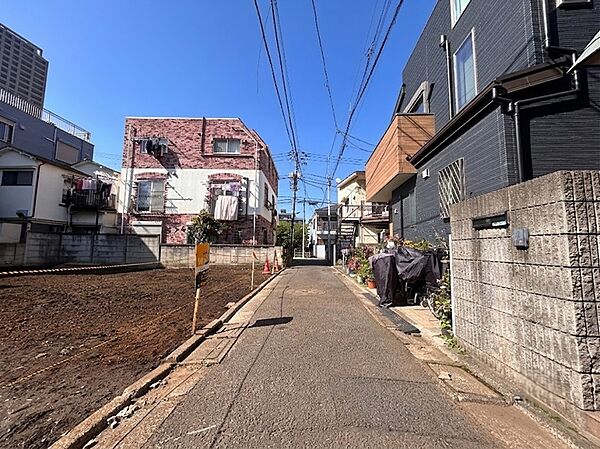 前面道路の写真