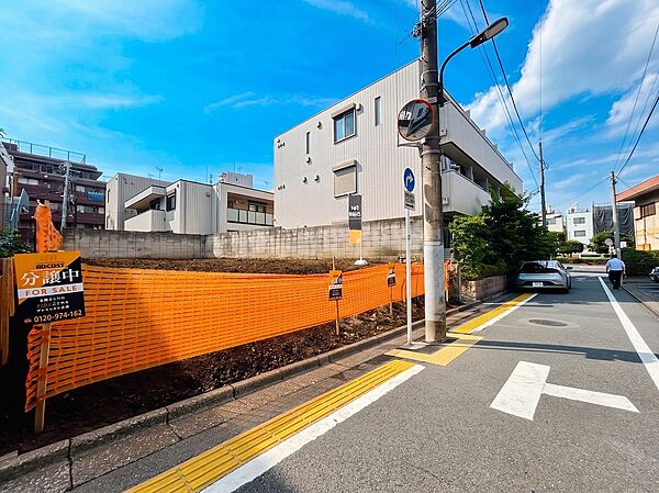 前面道路の写真