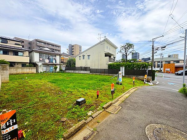 前面道路の写真