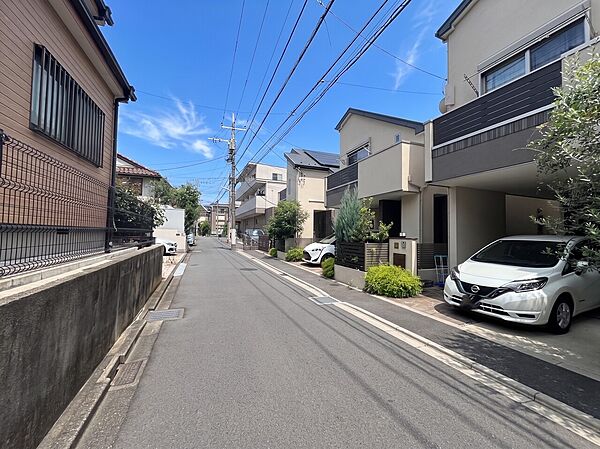 前面道路の写真