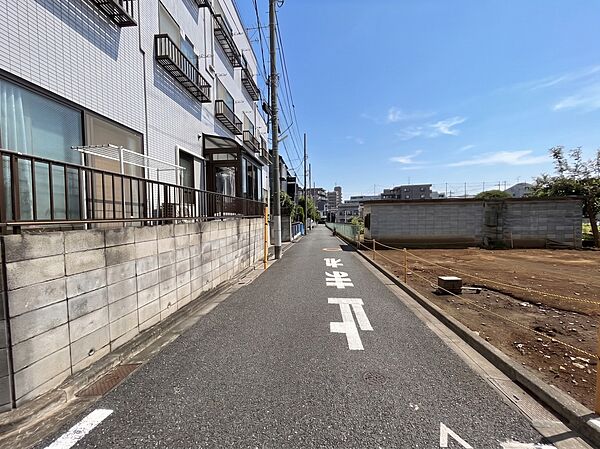 前面道路の写真