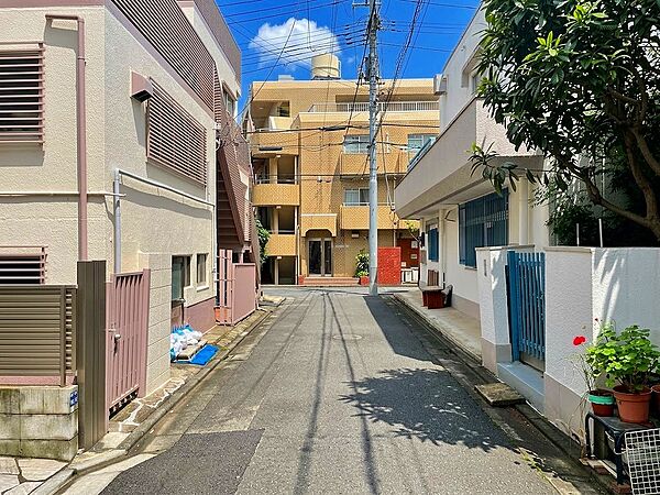 前面道路の写真
