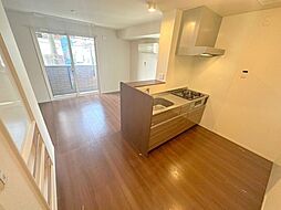 エストドミール東中浜 3階1LDKのリビング/ダイニング