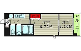 大阪府東大阪市横枕西（賃貸マンション1DK・12階・27.61㎡） その2