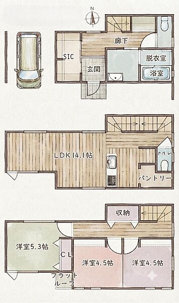 間取り：327002790847