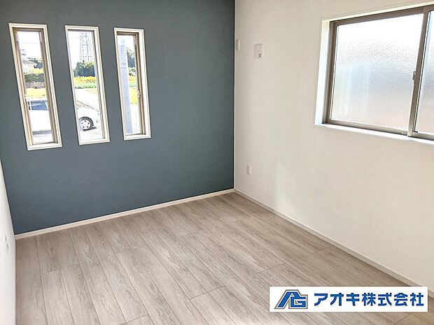 7.9帖以上の広々寝室。ご家族やご夫婦でご活用されても丁度いい広々間取りです。