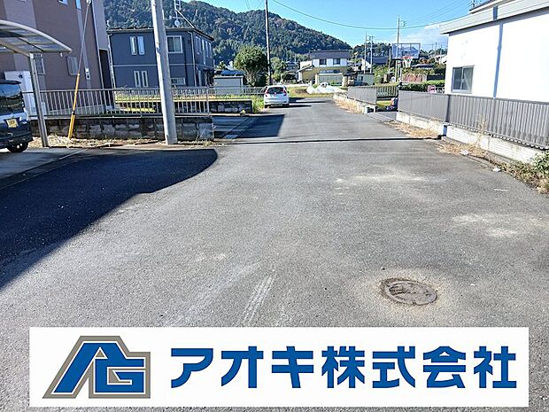 9mの前面道路!