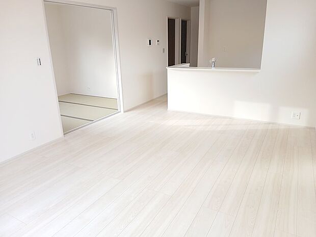 16.5帖のリビングがご家族の団欒を彩ります♪