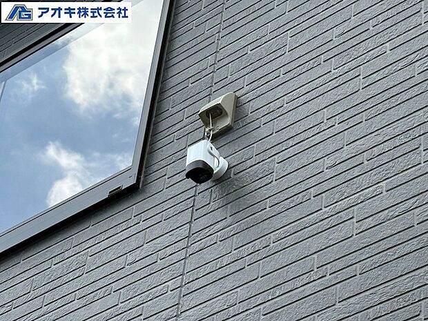 安心の防犯カメラ付き仕様です♪