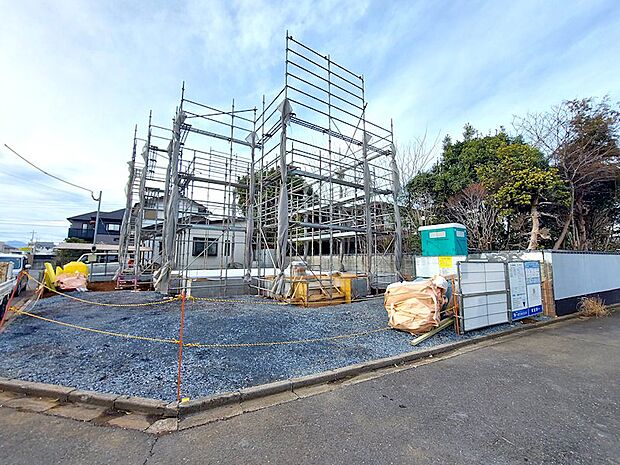 1/23撮影:南面から撮影の現地写真です。