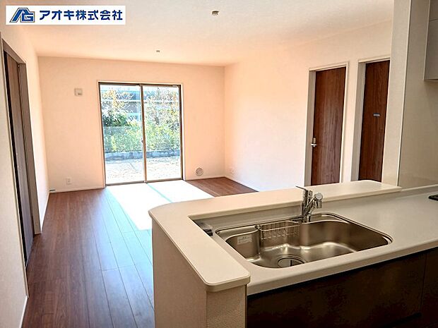 20帖の広々LDK♪(同メーカー施工例)