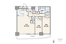 間取図画像 2SLDK