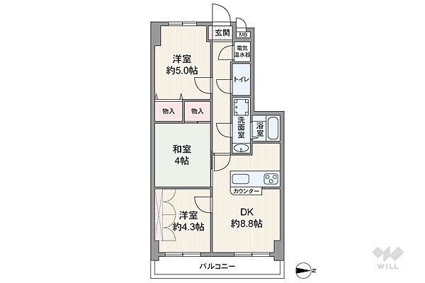 間取り：327002369354