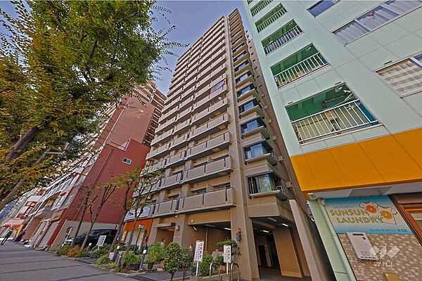 朝日プラザ高津第2の外観（北西側から）