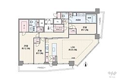 間取図画像 3LDK