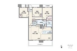 間取図画像 3LDK