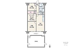 間取図画像 2SDK