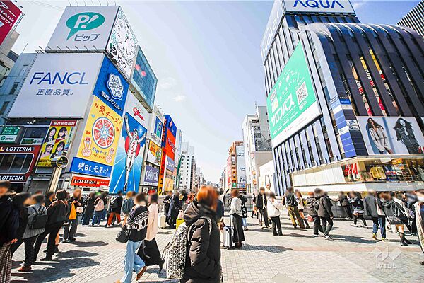道頓堀（戎橋）の外観