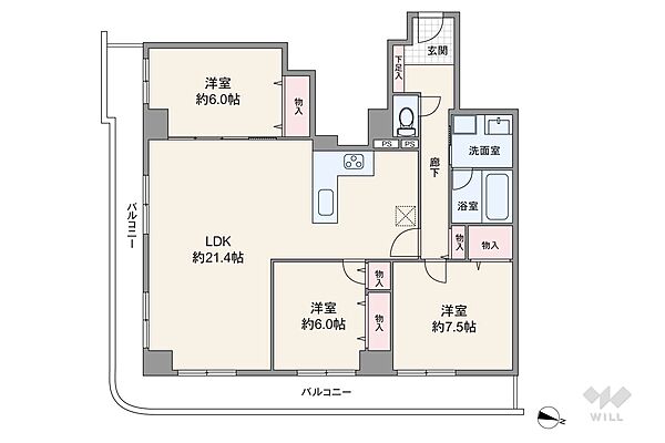 間取り：327002376132